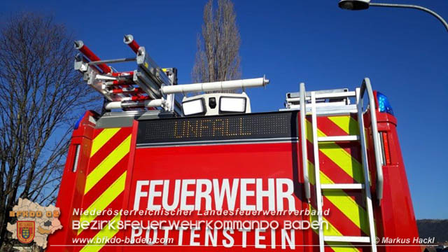 20190219 Verkehrsunfall auf der LB18 in Pottenstein  Foto: © Markus Hackl FF Pottenstein