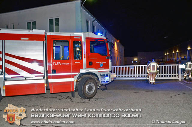 20190228 Brand im Gewerbepark Ebreichsdorf  Foto: © Thomas Lenger