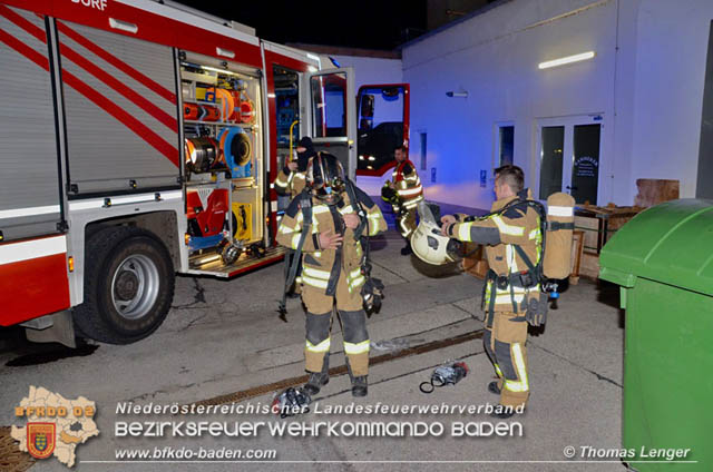 20190228 Brand im Gewerbepark Ebreichsdorf  Foto: © Thomas Lenger