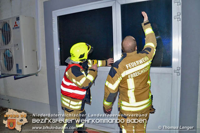 20190228 Brand im Gewerbepark Ebreichsdorf  Foto: © Thomas Lenger