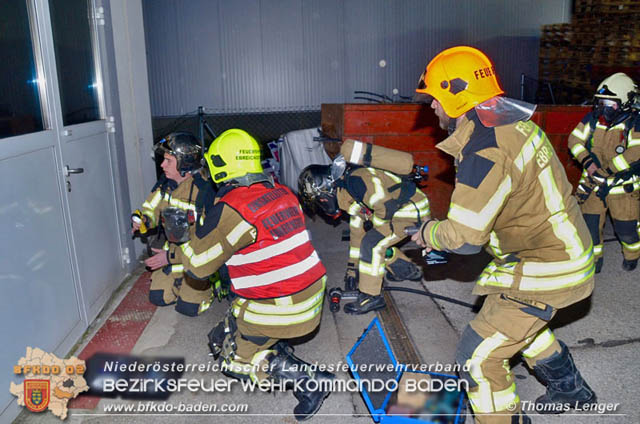 20190228 Brand im Gewerbepark Ebreichsdorf  Foto: © Thomas Lenger