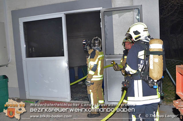 20190228 Brand im Gewerbepark Ebreichsdorf  Foto: © Thomas Lenger