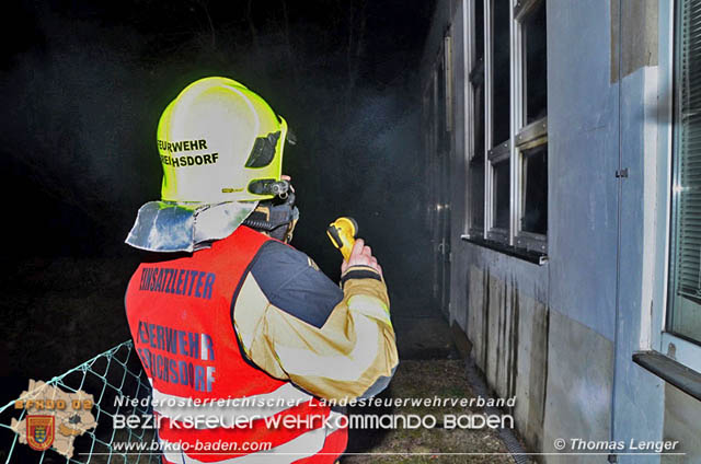 20190228 Brand im Gewerbepark Ebreichsdorf  Foto: © Thomas Lenger