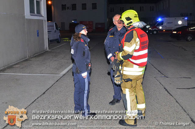 20190228 Brand im Gewerbepark Ebreichsdorf  Foto: © Thomas Lenger