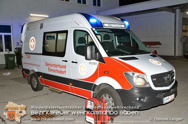 20190228 Brand im Gewerbepark Ebreichsdorf  Foto: © Thomas Lenger