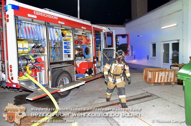 20190228 Brand im Gewerbepark Ebreichsdorf  Foto: © Thomas Lenger