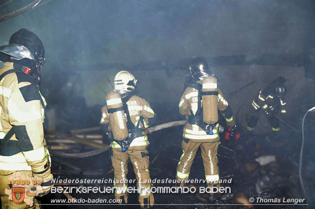 20190228 Brand im Gewerbepark Ebreichsdorf  Foto: © Thomas Lenger