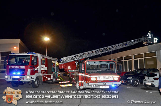 20190228 Brand im Gewerbepark Ebreichsdorf  Foto: © Thomas Lenger