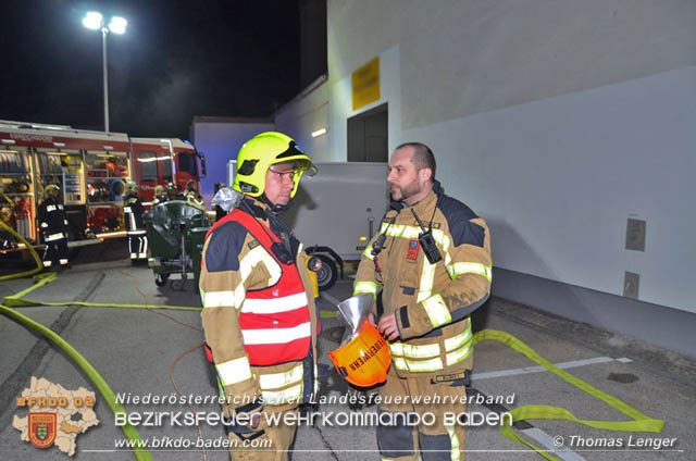 20190228 Brand im Gewerbepark Ebreichsdorf  Foto: © Thomas Lenger