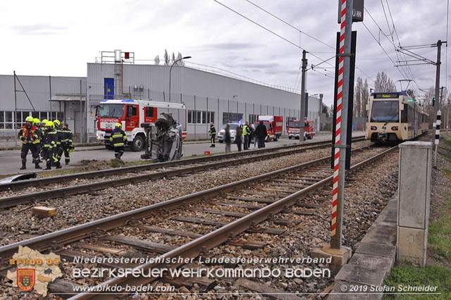 20190314 Schwerer Verkehrsunfall in Traiskirchen-Wienersdorf  Foto: © Stefan Schneider