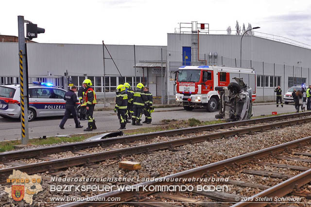 20190314 Schwerer Verkehrsunfall in Traiskirchen-Wienersdorf  Foto: © Stefan Schneider
