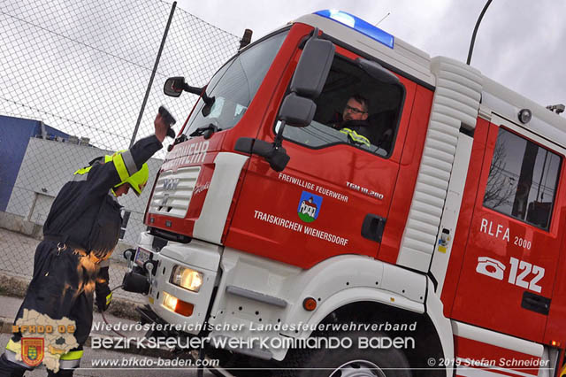 20190314 Schwerer Verkehrsunfall in Traiskirchen-Wienersdorf  Foto: © Stefan Schneider