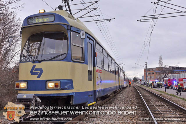 20190314 Schwerer Verkehrsunfall in Traiskirchen-Wienersdorf  Foto: © Stefan Schneider