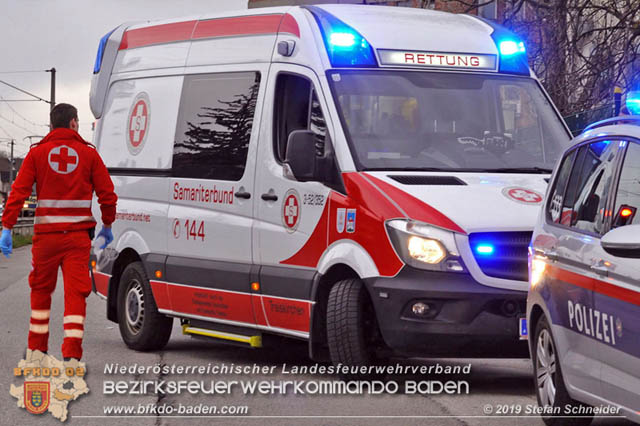 20190314 Schwerer Verkehrsunfall in Traiskirchen-Wienersdorf  Foto: © Stefan Schneider