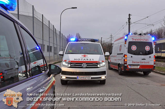 20190314 Schwerer Verkehrsunfall in Traiskirchen-Wienersdorf  Foto: © Stefan Schneider