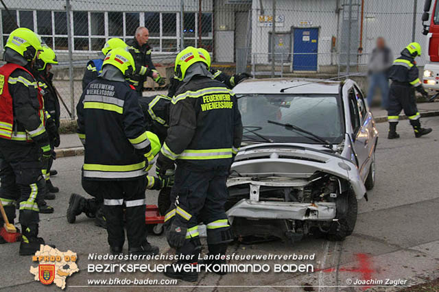 20190314 Schwerer Verkehrsunfall in Traiskirchen-Wienersdorf  Foto: © Joachim Zagler
