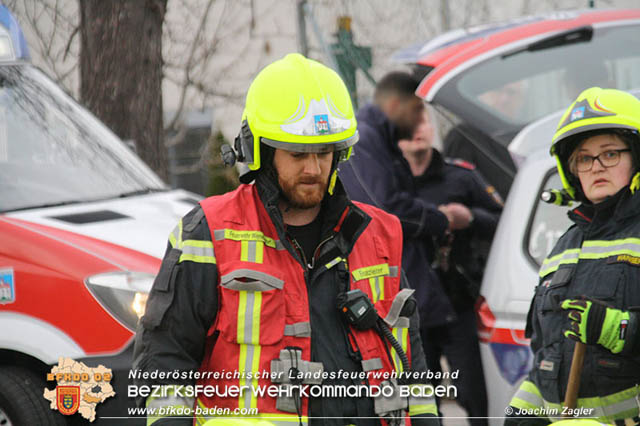20190314 Schwerer Verkehrsunfall in Traiskirchen-Wienersdorf  Foto: © Joachim Zagler