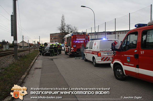20190314 Schwerer Verkehrsunfall in Traiskirchen-Wienersdorf  Foto: © Joachim Zagler