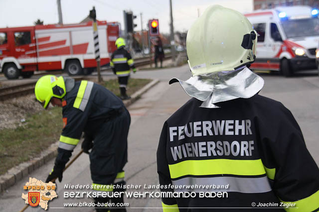20190314 Schwerer Verkehrsunfall in Traiskirchen-Wienersdorf  Foto: © Joachim Zagler