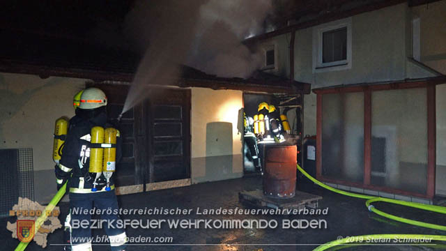20190402 Brand eines Nebengebäudes in Tribuswinkel  Foto: © Stefan Schneider