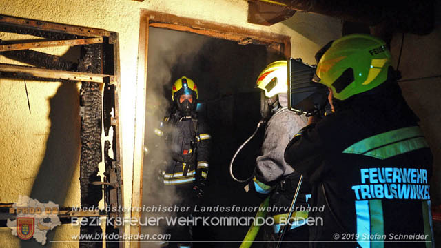 20190402 Brand eines Nebengebäudes in Tribuswinkel  Foto: © Stefan Schneider