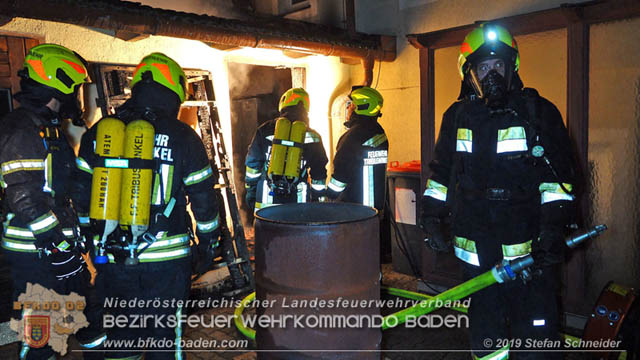 20190402 Brand eines Nebengebäudes in Tribuswinkel  Foto: © Stefan Schneider