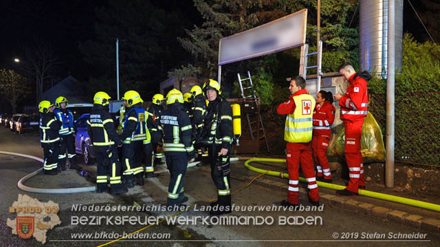 20190402 Brand eines Nebengebäudes in Tribuswinkel  Foto: © Stefan Schneider