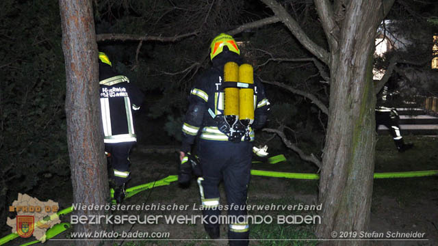 20190402 Brand eines Nebengebäudes in Tribuswinkel  Foto: © Stefan Schneider