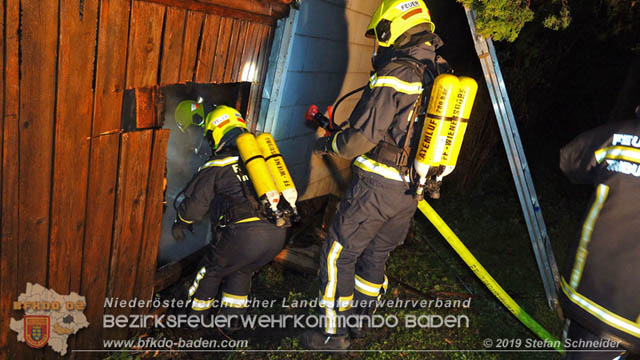 20190402 Brand eines Nebengebäudes in Tribuswinkel  Foto: © Stefan Schneider