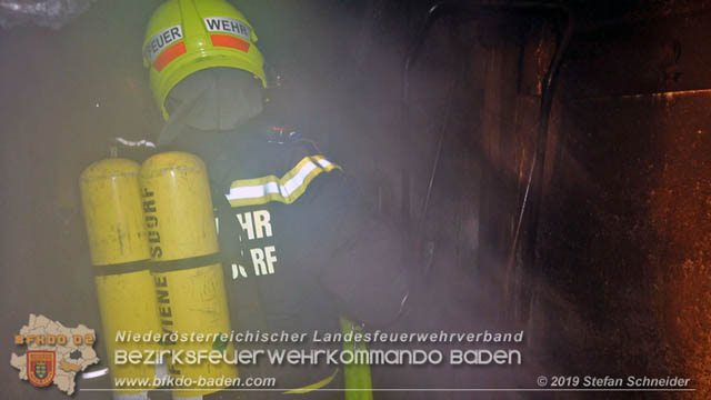 20190402 Brand eines Nebengebäudes in Tribuswinkel  Foto: © Stefan Schneider