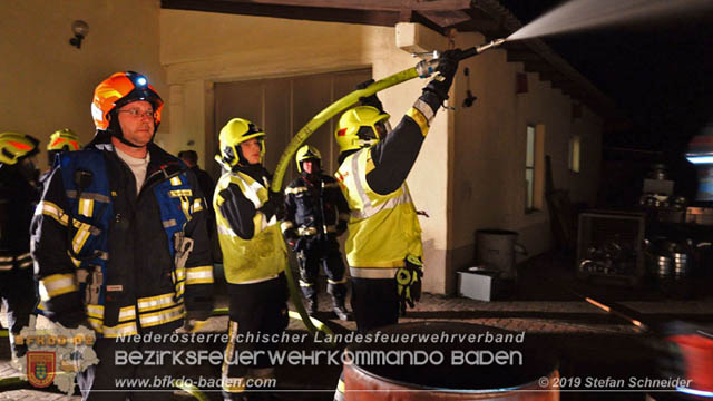 20190402 Brand eines Nebengebäudes in Tribuswinkel  Foto: © Stefan Schneider