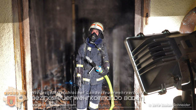 20190402 Brand eines Nebengebäudes in Tribuswinkel  Foto: © Stefan Schneider