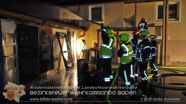 20190402 Brand eines Nebengebäudes in Tribuswinkel  Foto: © Stefan Schneider