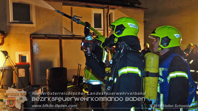 20190402 Brand eines Nebengebäudes in Tribuswinkel  Foto: © Stefan Schneider