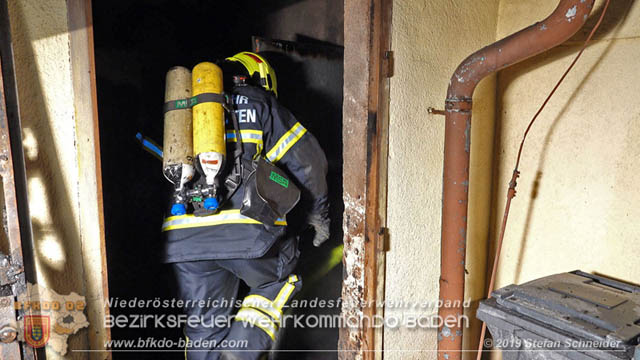 20190402 Brand eines Nebengebäudes in Tribuswinkel  Foto: © Stefan Schneider