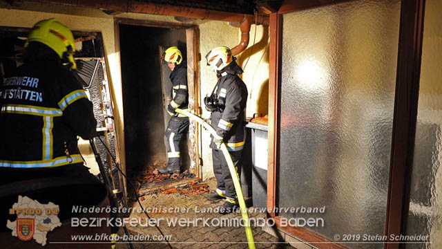 20190402 Brand eines Nebengebäudes in Tribuswinkel  Foto: © Stefan Schneider