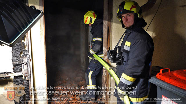 20190402 Brand eines Nebengebäudes in Tribuswinkel  Foto: © Stefan Schneider