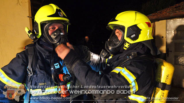 20190402 Brand eines Nebengebäudes in Tribuswinkel  Foto: © Stefan Schneider