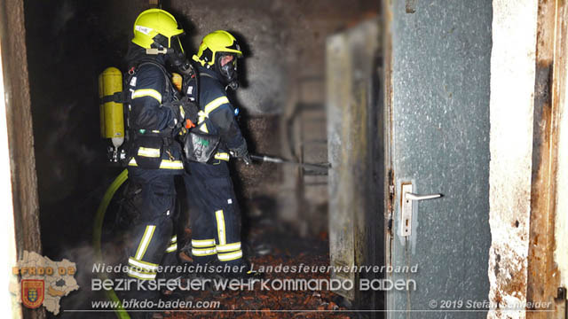 20190402 Brand eines Nebengebäudes in Tribuswinkel  Foto: © Stefan Schneider