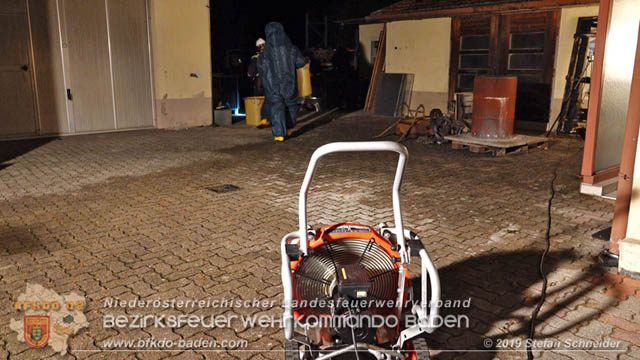 20190402 Brand eines Nebengebäudes in Tribuswinkel  Foto: © Stefan Schneider