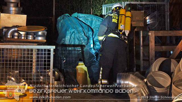 20190402 Brand eines Nebengebäudes in Tribuswinkel  Foto: © Stefan Schneider