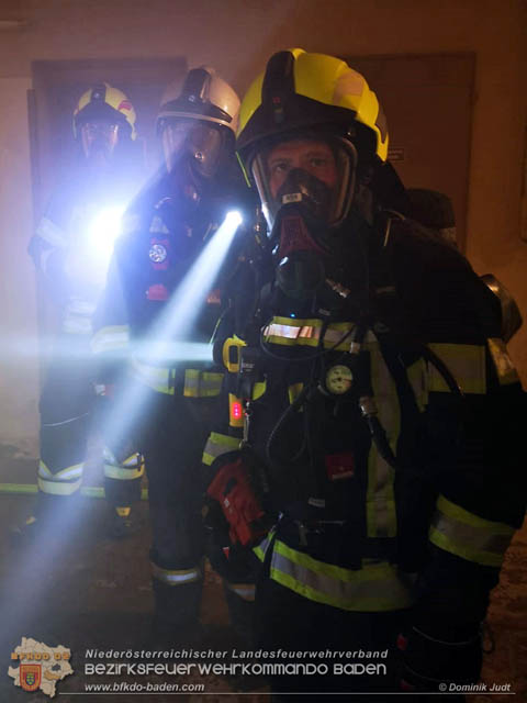 20190405 Kellerbrand in Badener Mehrparteienwohnhaus im Ortsteil Weikersdorf  Foto: © Dominik Judt