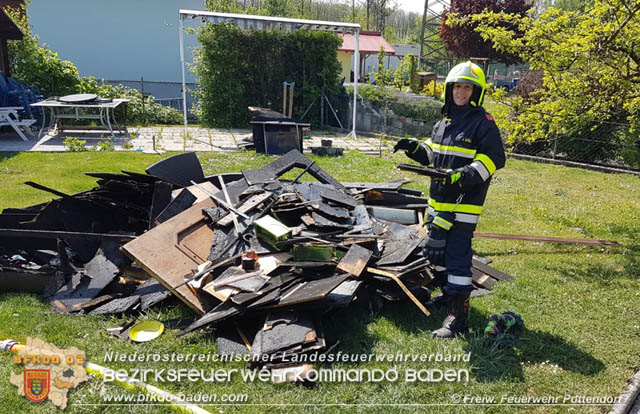 20190501 FF Pottendorf unterstützt bei Küchenbrand in Ebenfurth Bezirk WN  Foto: © Freiwillige Feuerwehr Pottendorf