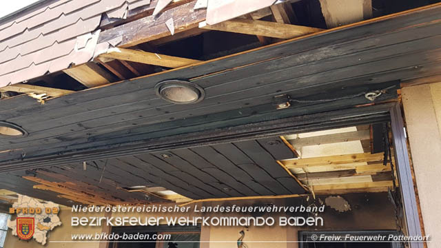 20190501 FF Pottendorf unterstützt bei Küchenbrand in Ebenfurth Bezirk WN  Foto: © Freiwillige Feuerwehr Pottendorf