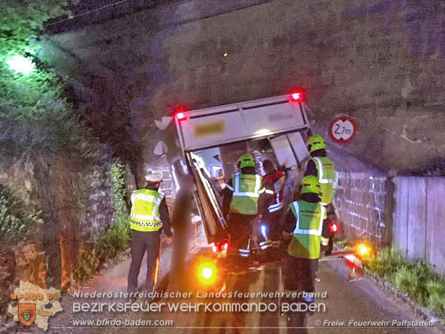 20190518 Fahrzeugbergung in Pfaffstätten Einödstraße  Foto: © Freiwillige Feuerwehr Pfaffstätten