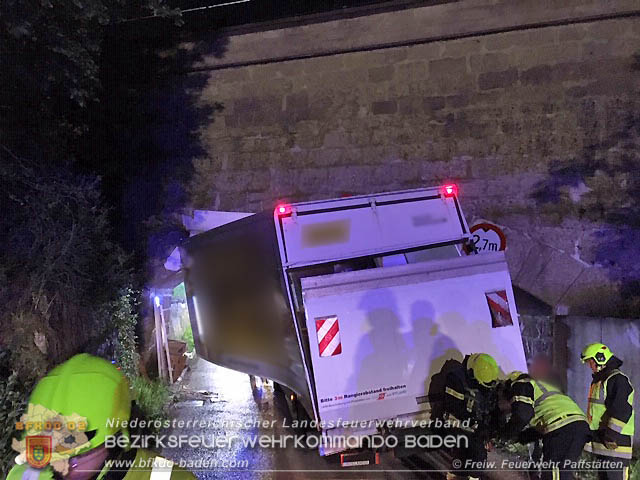20190518 Fahrzeugbergung in Pfaffstätten Einödstraße  Foto: © Freiwillige Feuerwehr Pfaffstätten