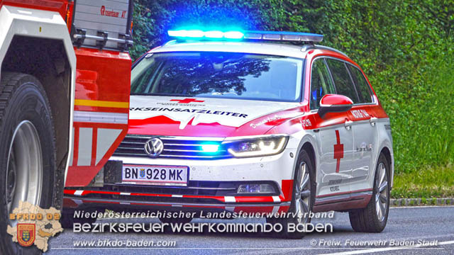 20190526 Verkehrsunfall LB210 x Siegenfeld Foto: © Stefan Schneider FF Baden-Stadt 20190526 Verkehrsunfall LB210 x Siegenfeld Foto: © Stefan Schneider FF Baden-Stadt
