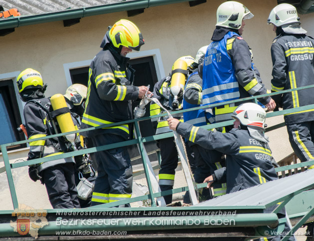 20190506 Wohnhausbrand Grossau - Foto: Verena Lassak