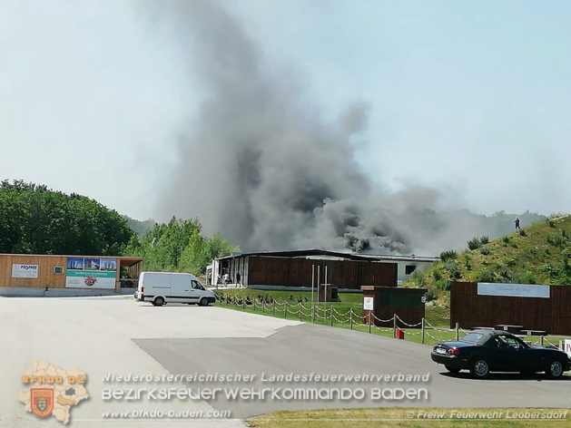 20190614 Großbrand Leobersdorf - Fotos: Bernd Taxberger, FF Leobersdorf, FF Bad Vöslau