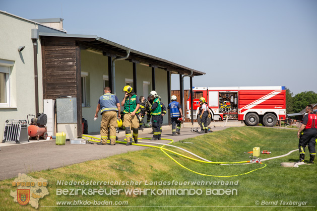 20190614 Großbrand Leobersdorf - Fotos: Bernd Taxberger, FF Leobersdorf, FF Bad Vöslau
